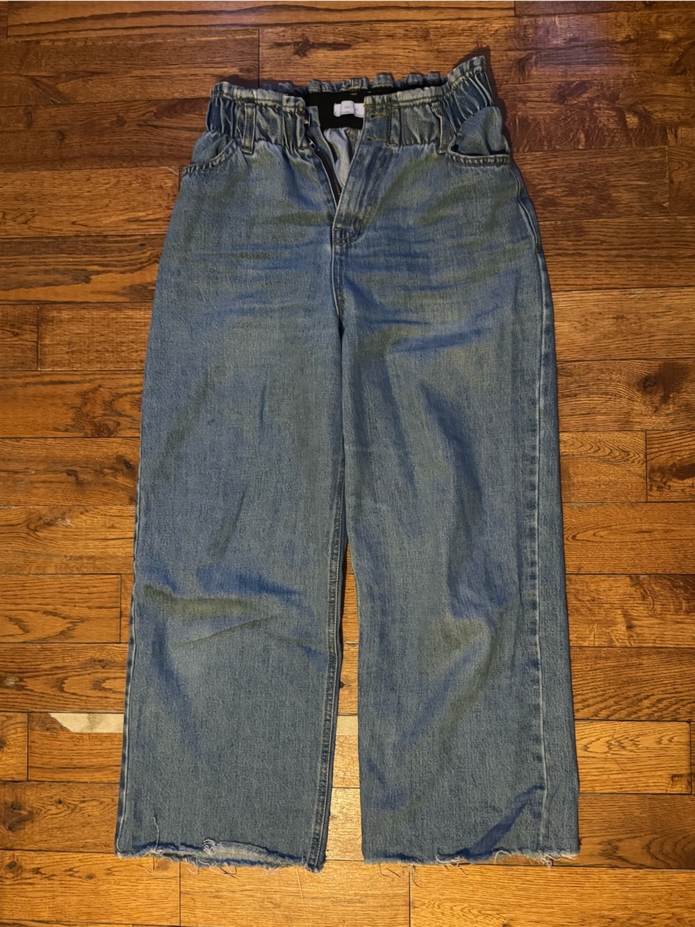 OAK + FORT Relaxed Light Blue Boyfriend Jeans
